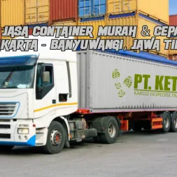 Jasa Container Murah  Cepat  Jakarta  Banyuwangi Jawa Timur